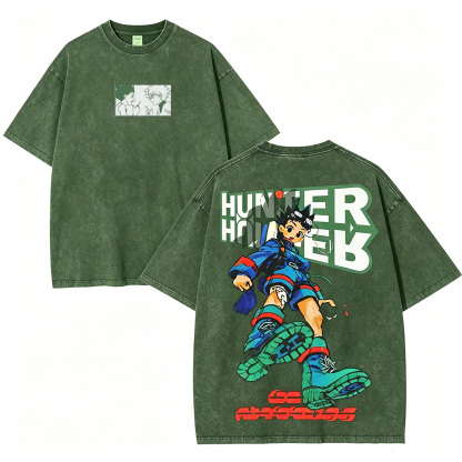 Hunter X Hunter Unisex Washed T-Shirt