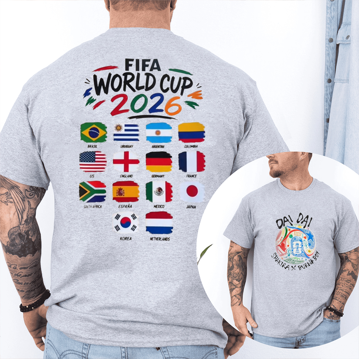 2026 FIFA World Cup Unisex Shirts/Crewneck/Hoodie