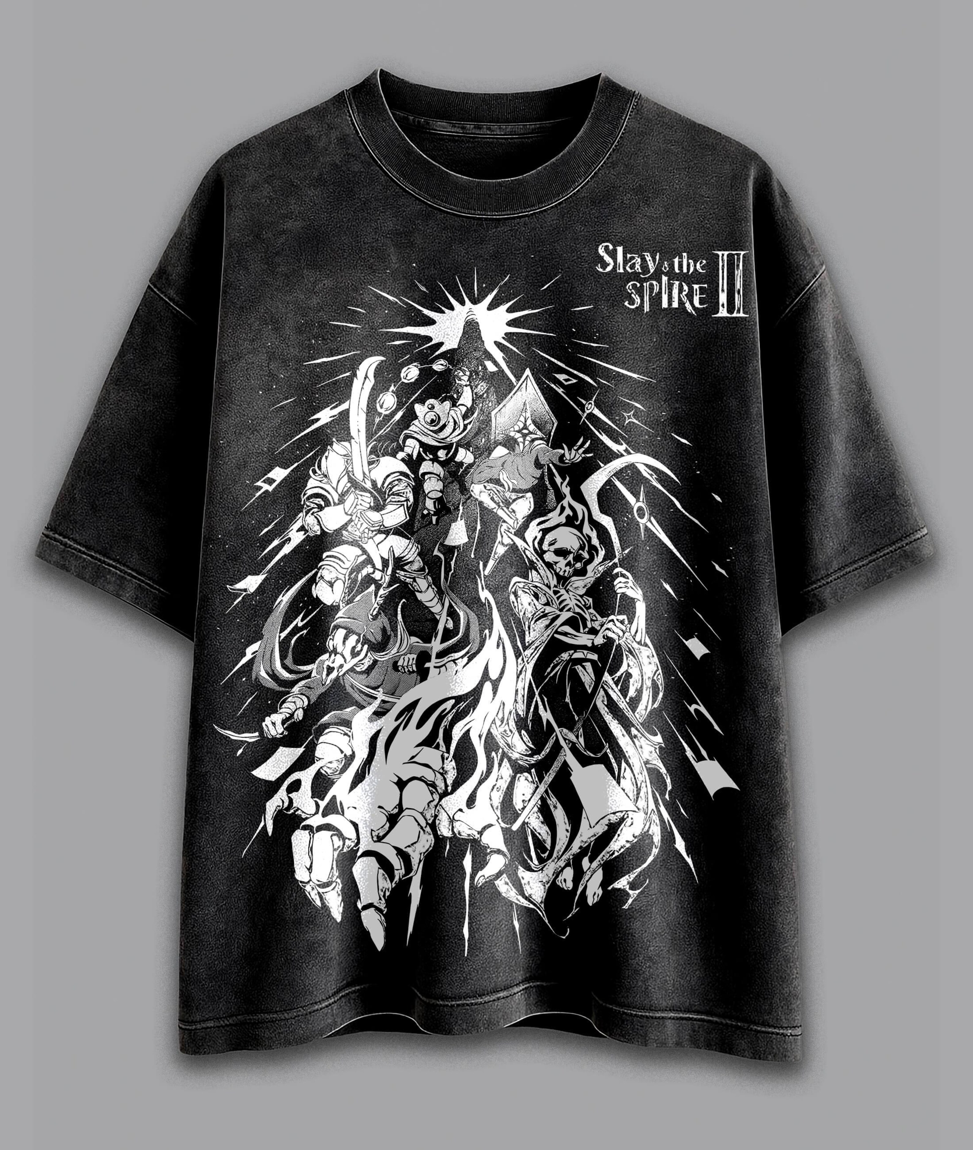 Vintage Slay the Spire 2 Bleached Art Unisex T-shirt/Crewneck/Hoodie