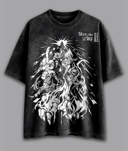 Vintage Slay the Spire 2 Bleached Art Unisex T-shirt/Crewneck/Hoodie
