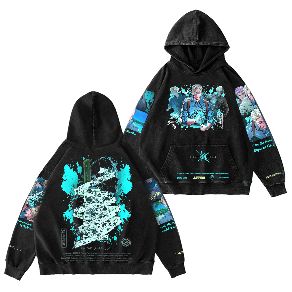 NANAMI Oversized Washed T-shirt/Crewneck/Hoodie