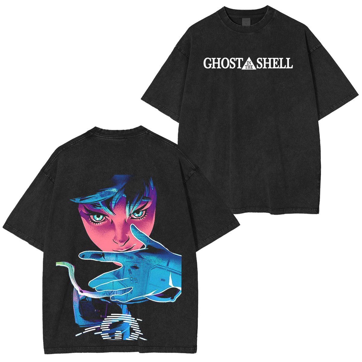 Retro Guitar Solo Cartoon Character Oversized Washed T-shirt/Crewneck/Hoodie