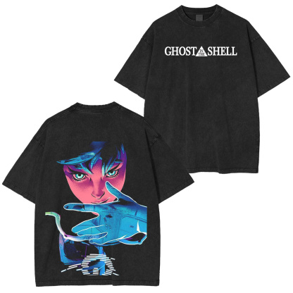 Retro Guitar Solo Cartoon Character Oversized Washed T-shirt/Crewneck/Hoodie
