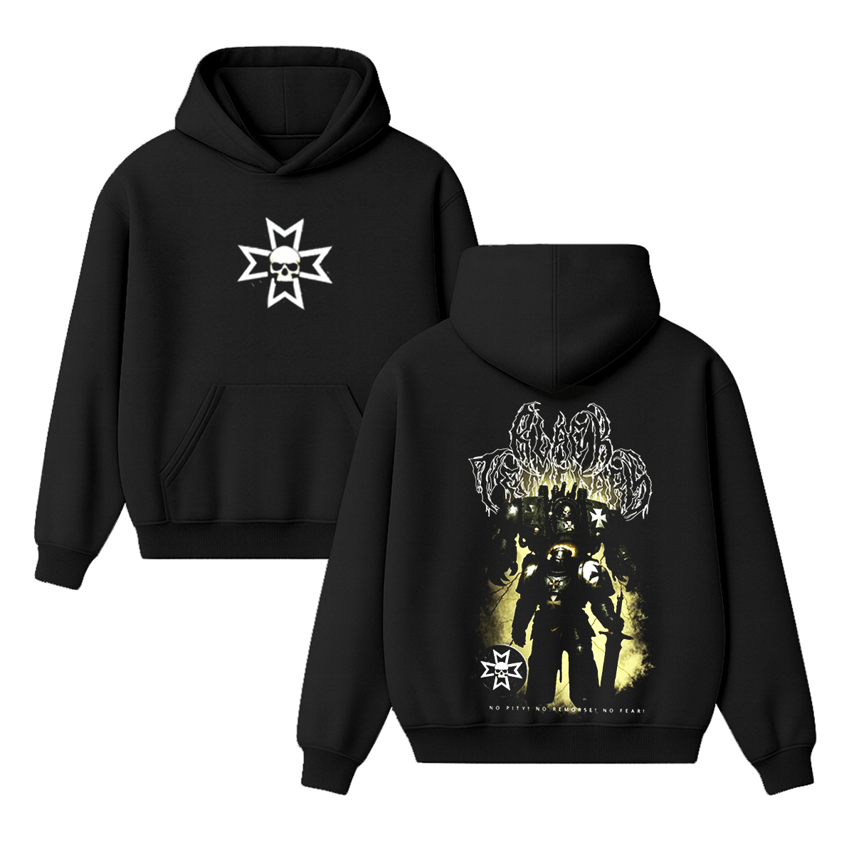 Space Marine Black Templar Metal T-Shirt/Crewneck/Hoodie