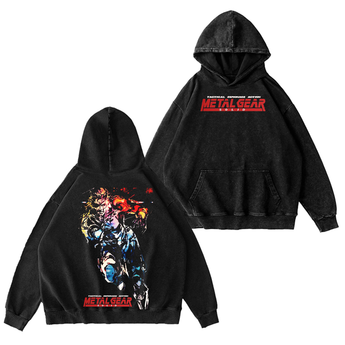 Metal Gear Vintage Washed T-shirt/Crewneck/Hoodie