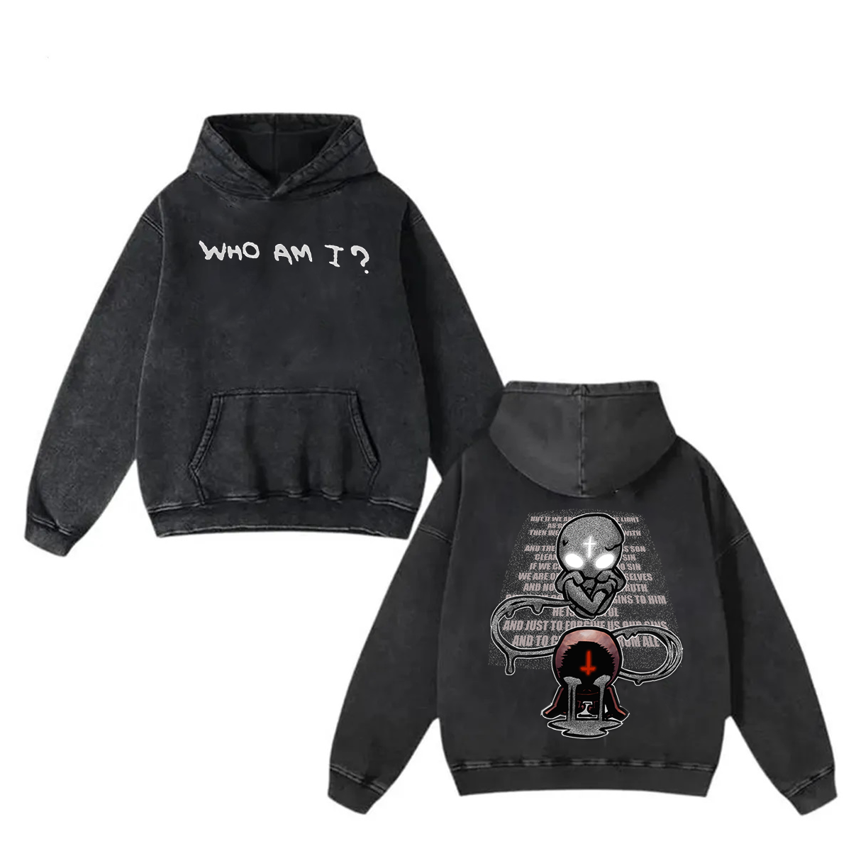 The Binding of Isaac: Rebirth Vintage Oversized T-shirt/Crewneck/Hoodie