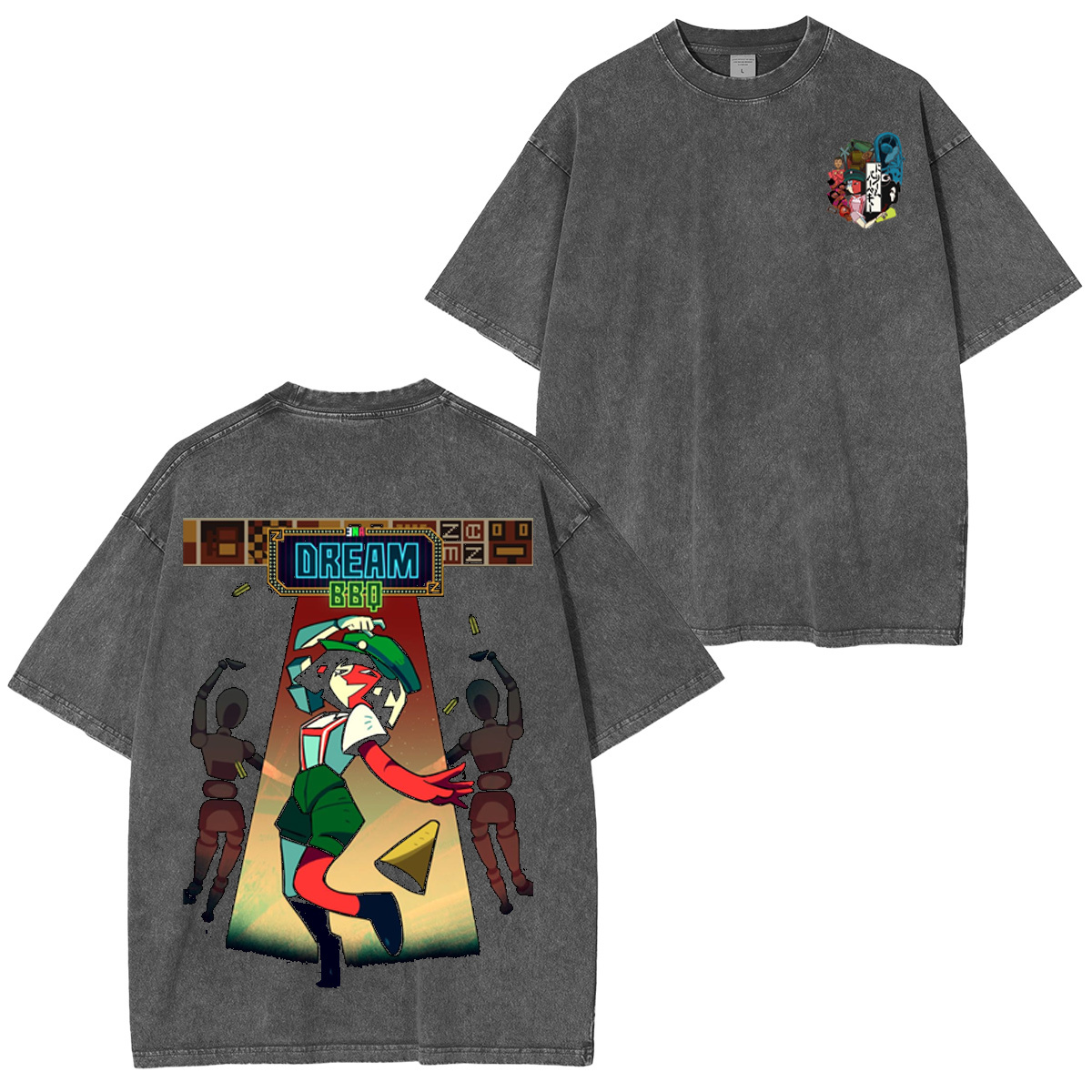 Dream BBQ ENA Game Oversized T-shirt/Crewneck/Hoodie