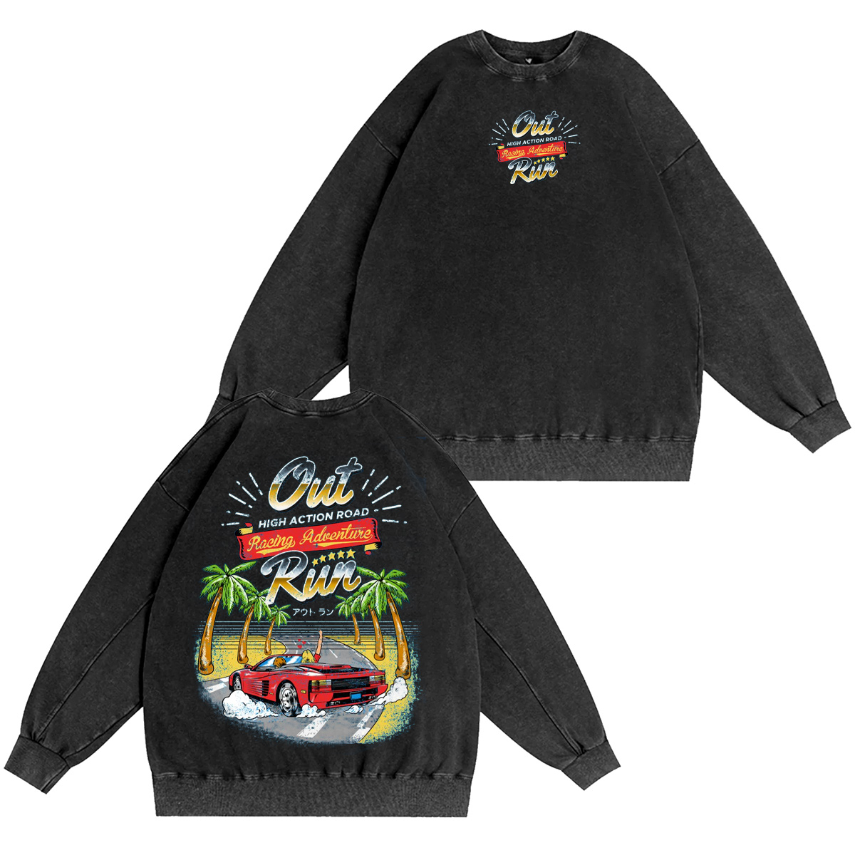 Out Run Oversized T-shirt/Crewneck/Hoodie
