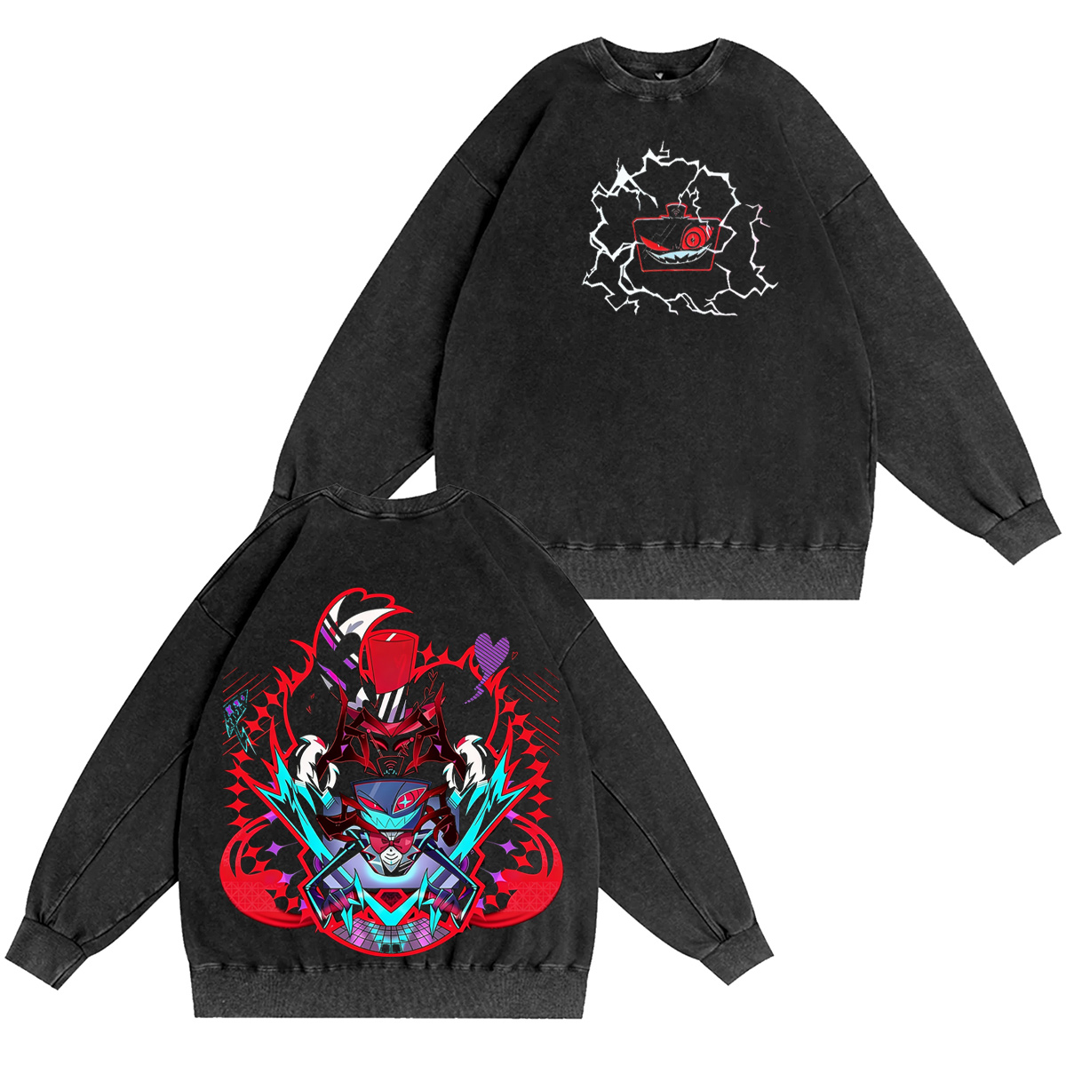 VOX x VAL Hazbin Hotel Oversized T-shirt/Crewneck/Hoodie