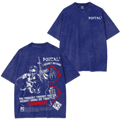 Postal 2 Washed T-shirt/Crewneck/Hoodie