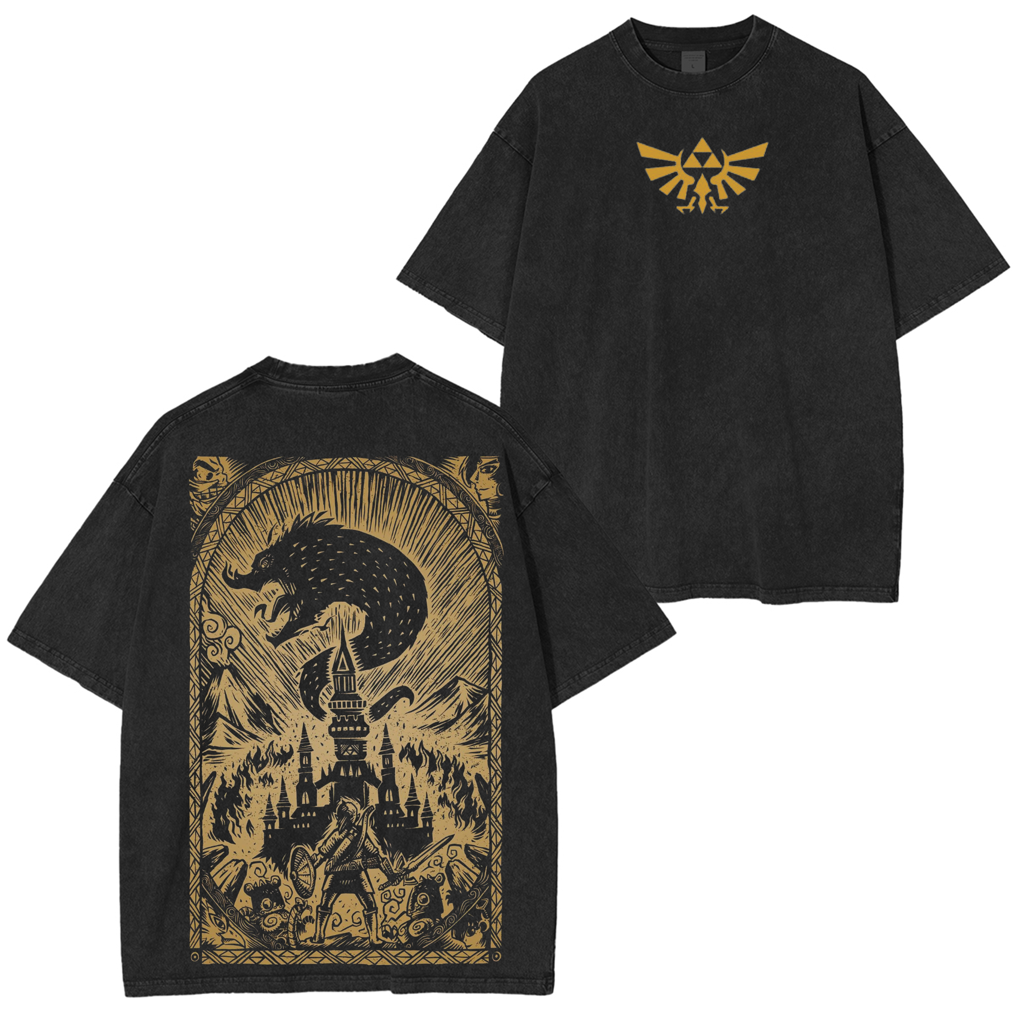 Rise of Hyrule Golden drip for the chosen hero T-Shirt