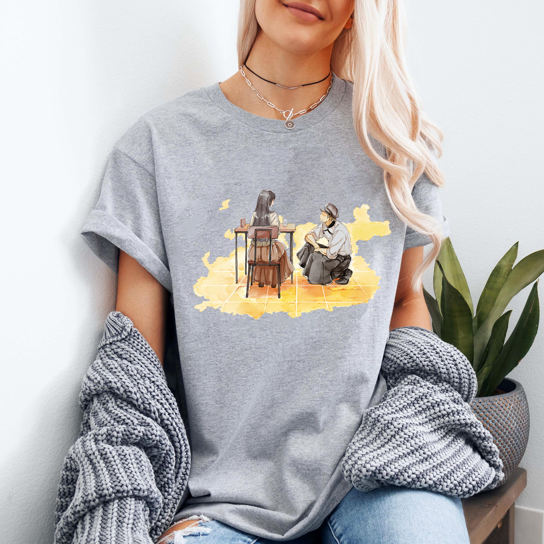 The Fragrant Flower Blooms with Dignity  Oversized T-shirt/Crewneck/Hoodie