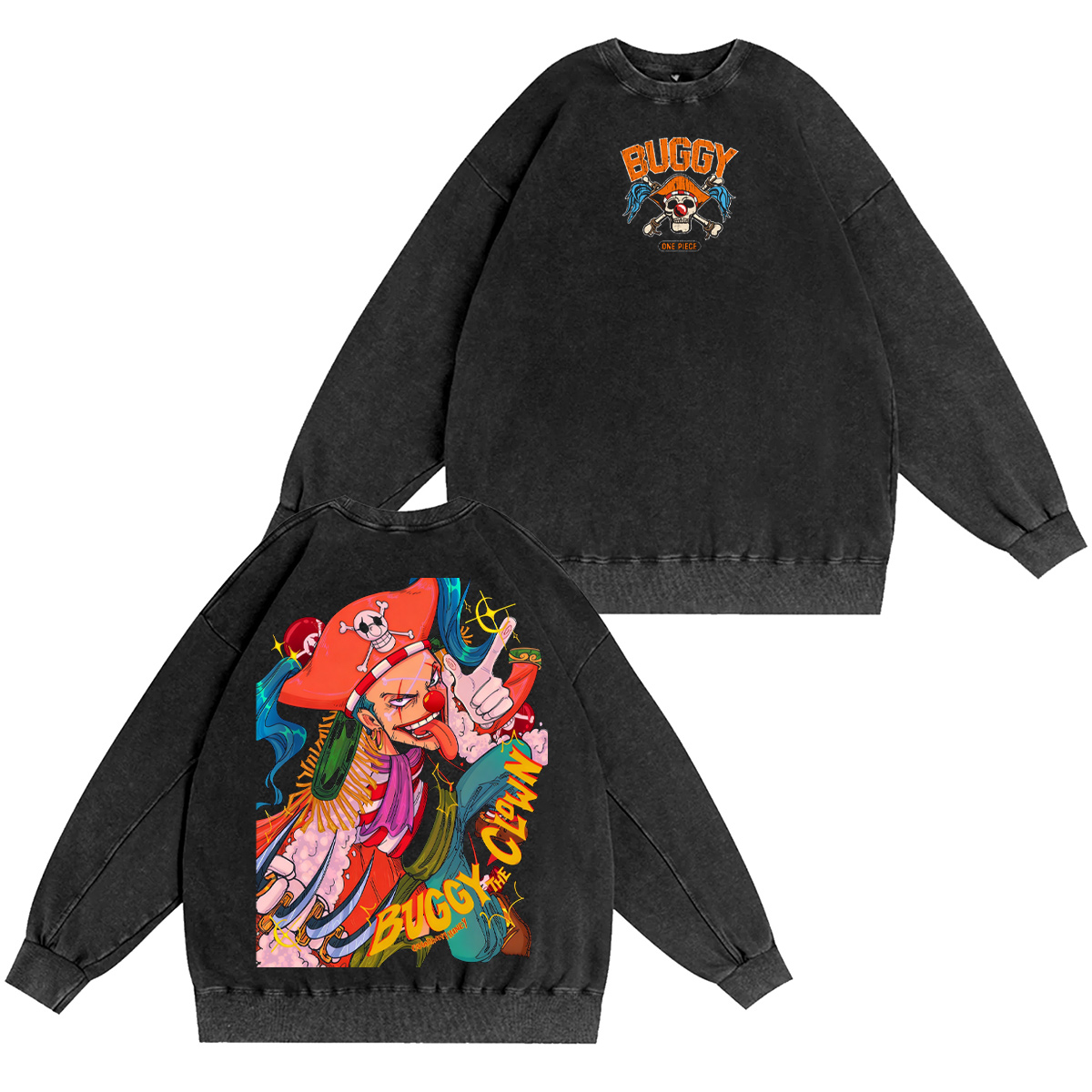 Buggy the Clown One Piece Oversized T-shirt/Crewneck/Hoodie