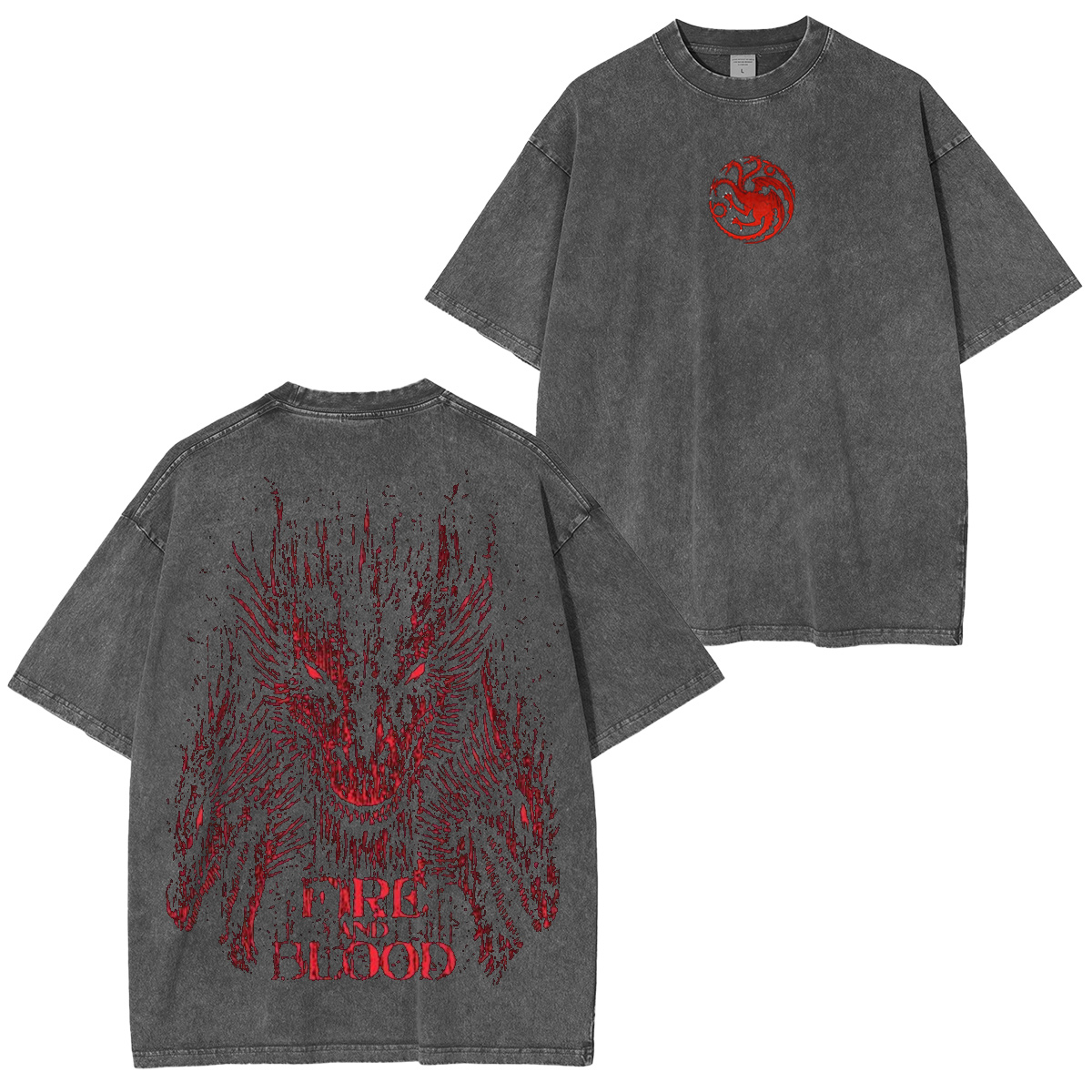 House Targaryen Oversized T-shirt/Crewneck/Hoodie