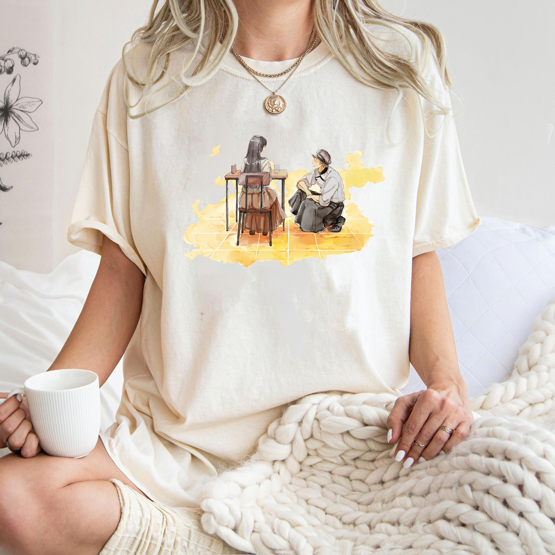 The Fragrant Flower Blooms with Dignity  Oversized T-shirt/Crewneck/Hoodie