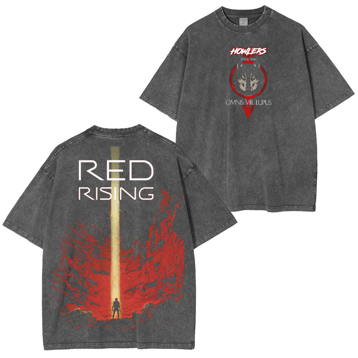 Red Rising Oversized T-shirt/Crewneck/Hoodie