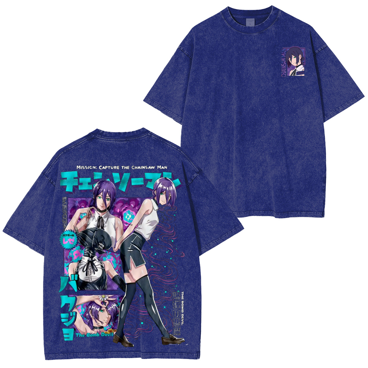 Reze Chainsaw Man Oversized T-shirt/Crewneck/Hoodie