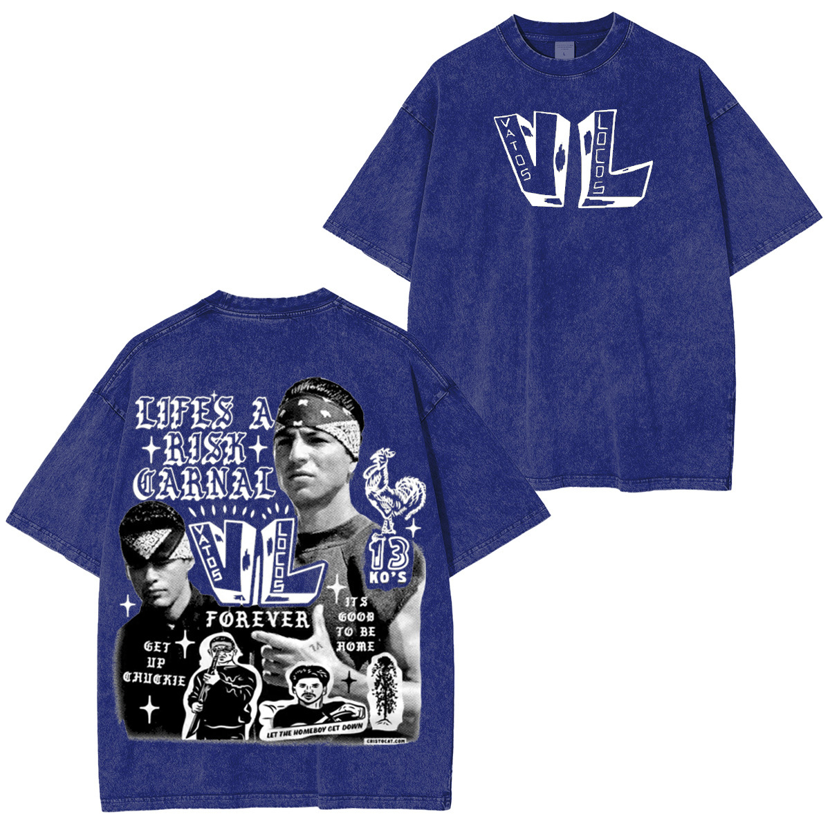 Vatos Locos World Oversized T-shirt/Crewneck/Hoodie