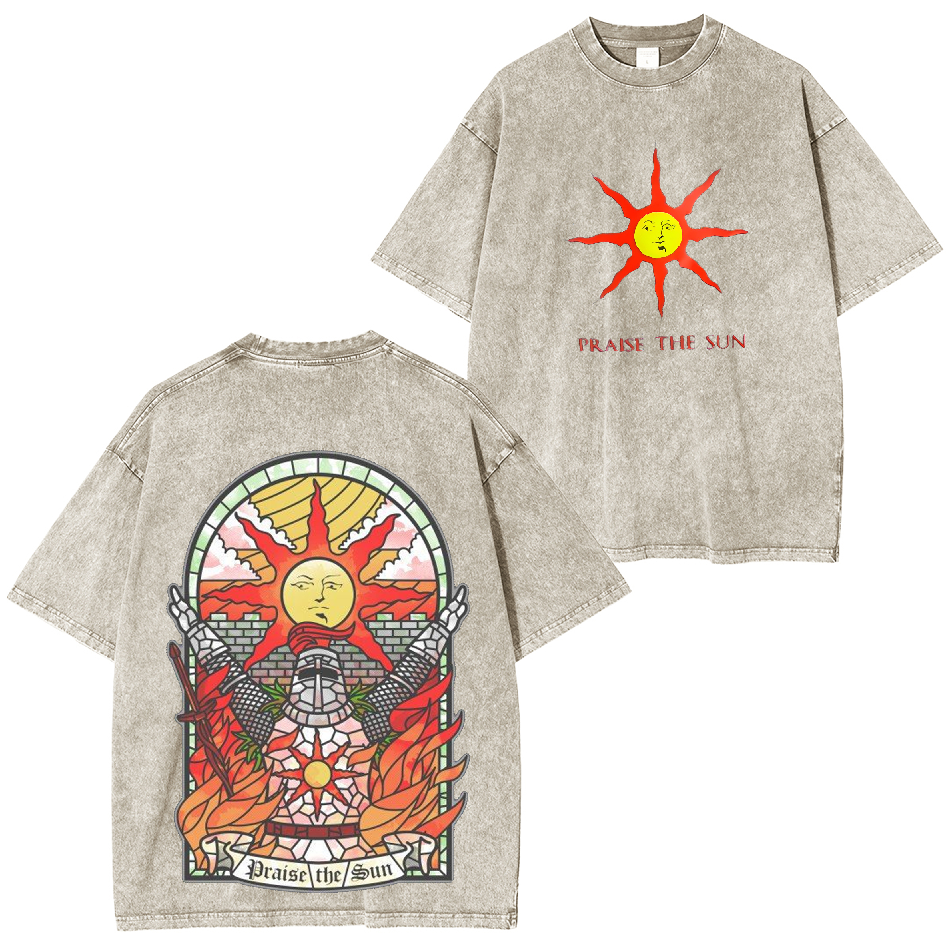 Praise The Sun Tarot Card Thank God Online T-Shirt