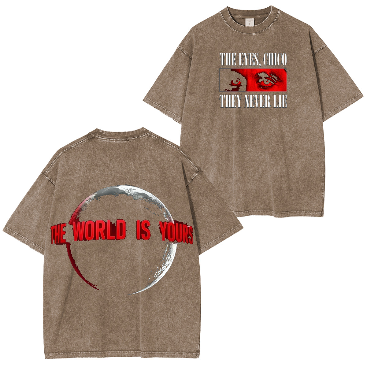 Scarface Washed T-shirt/Crewneck/Hoodie