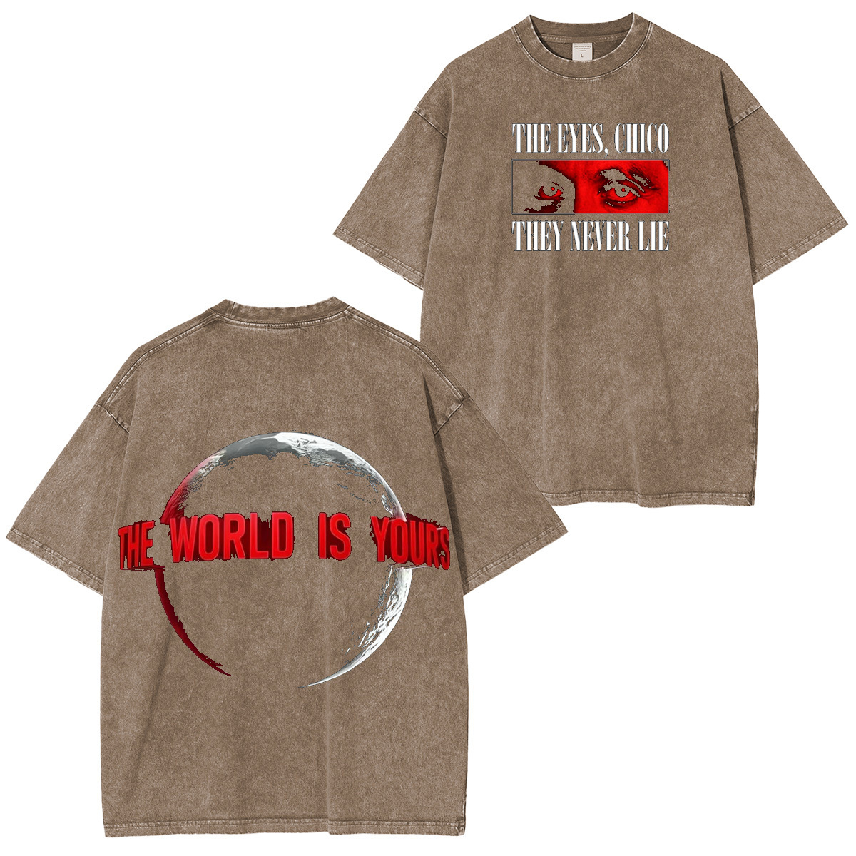 Scarface Washed T-shirt/Crewneck/Hoodie