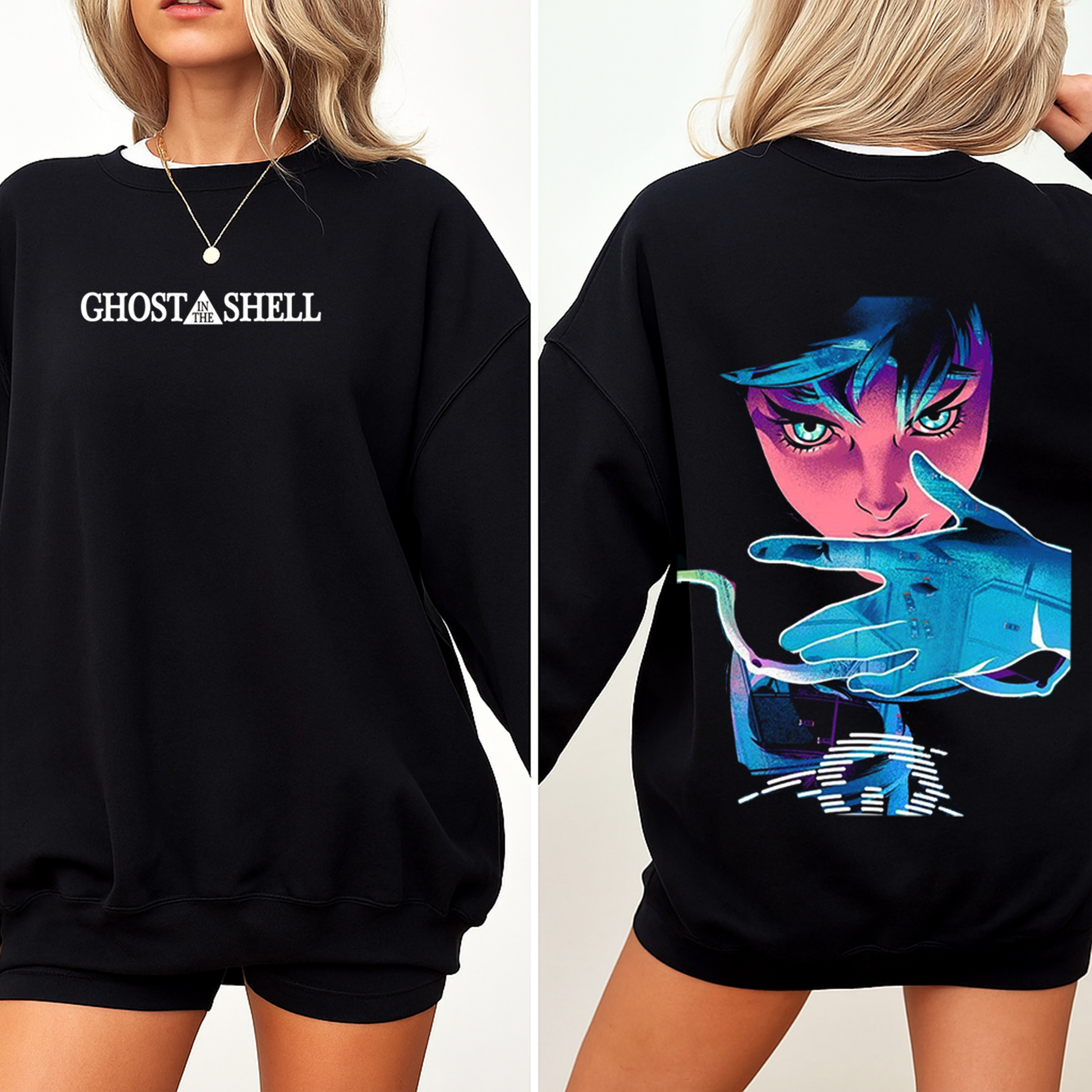 Retro Guitar Solo Cartoon Character Oversized Washed T-shirt/Crewneck/Hoodie