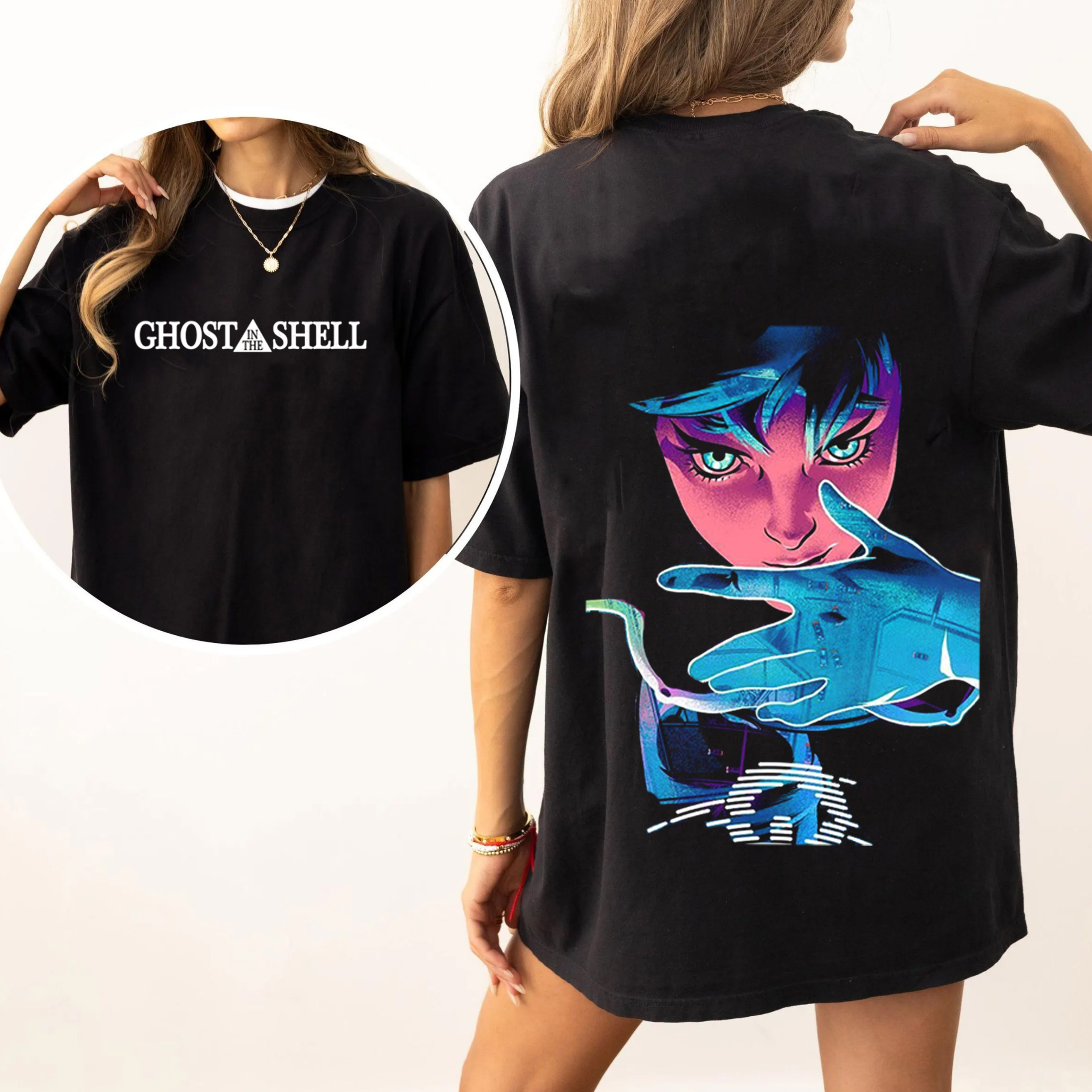Retro Guitar Solo Cartoon Character Oversized Washed T-shirt/Crewneck/Hoodie