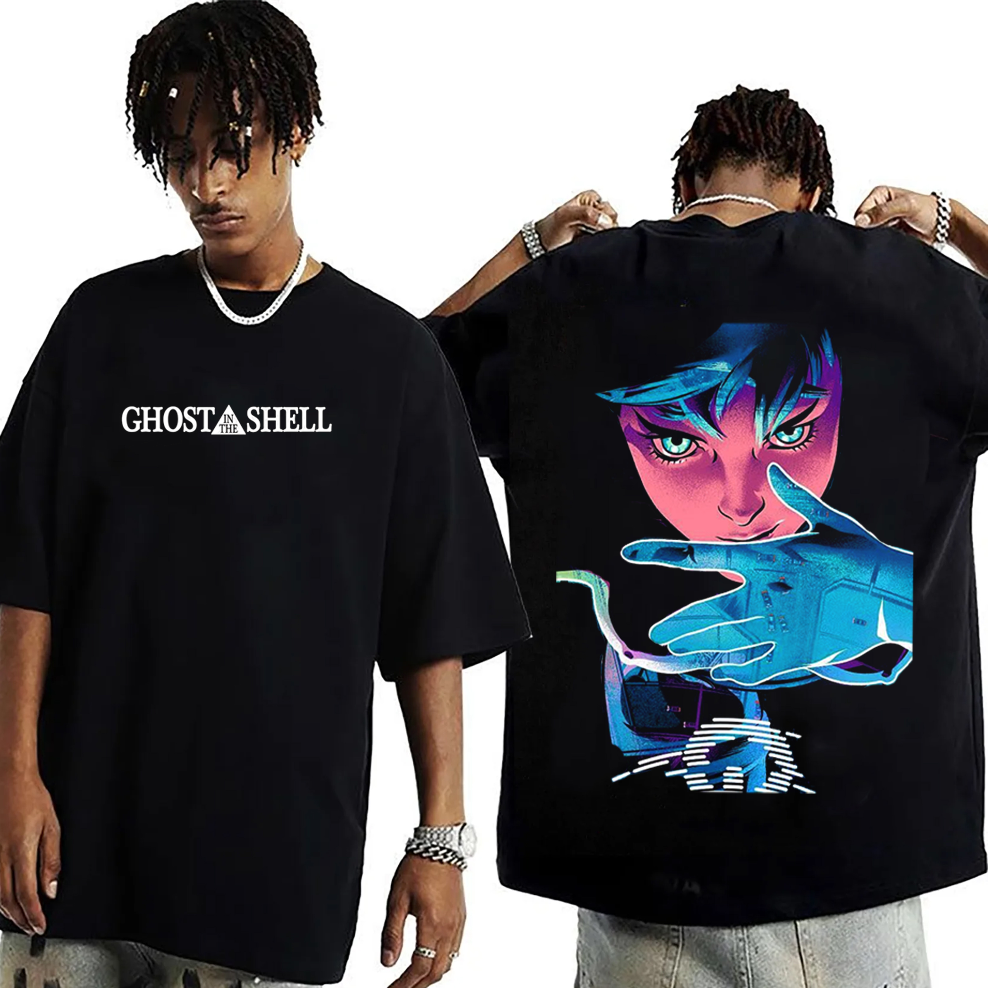 Retro Guitar Solo Cartoon Character Oversized Washed T-shirt/Crewneck/Hoodie