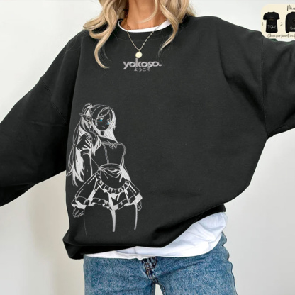 yokoso Oversized Washed T-shirt/Crewneck/Hoodie