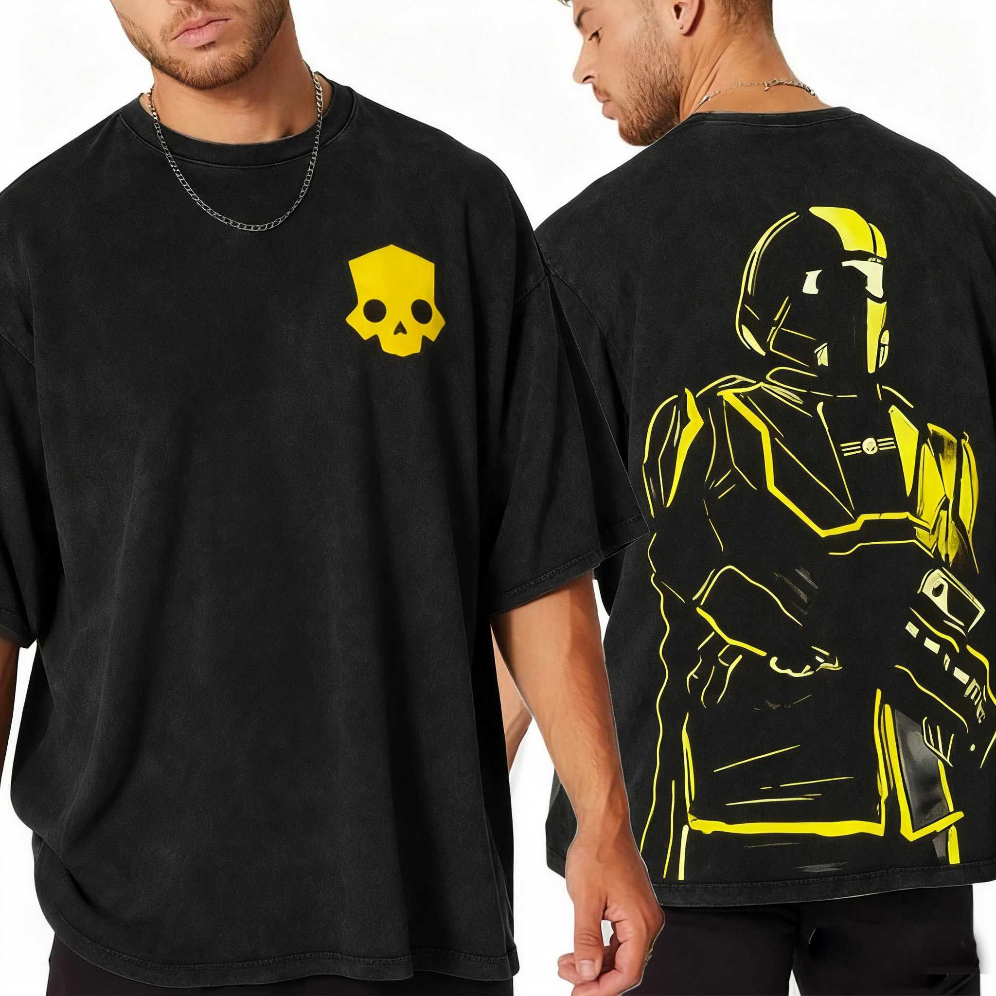 Helldivers2 Game Washed Unisex T-Shirt