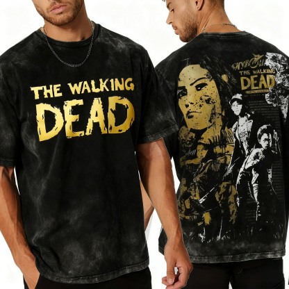 The Walking Dead Washed Print T-Shirt