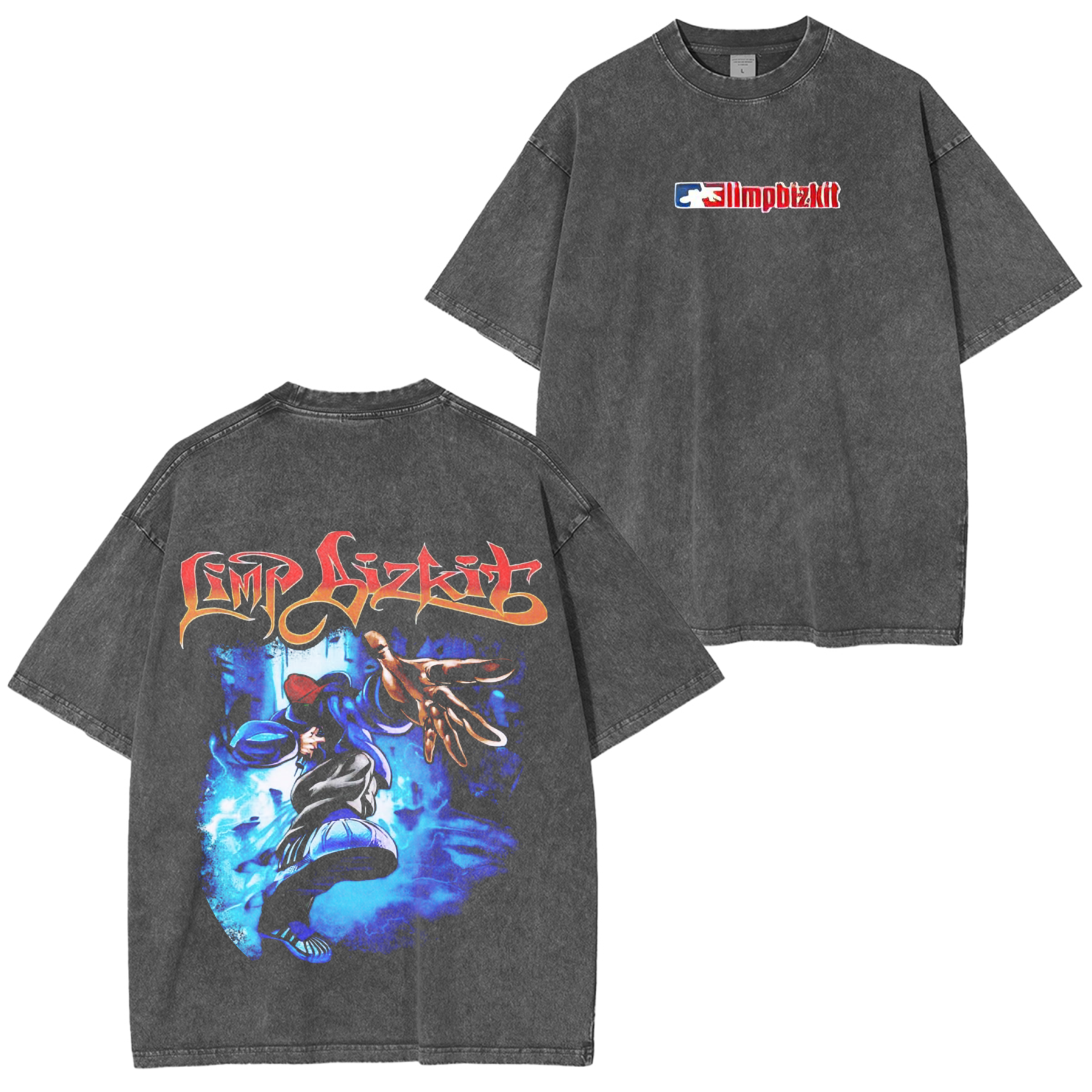 Limp Bizkit Band Vintage Unisex Washed T-Shirt