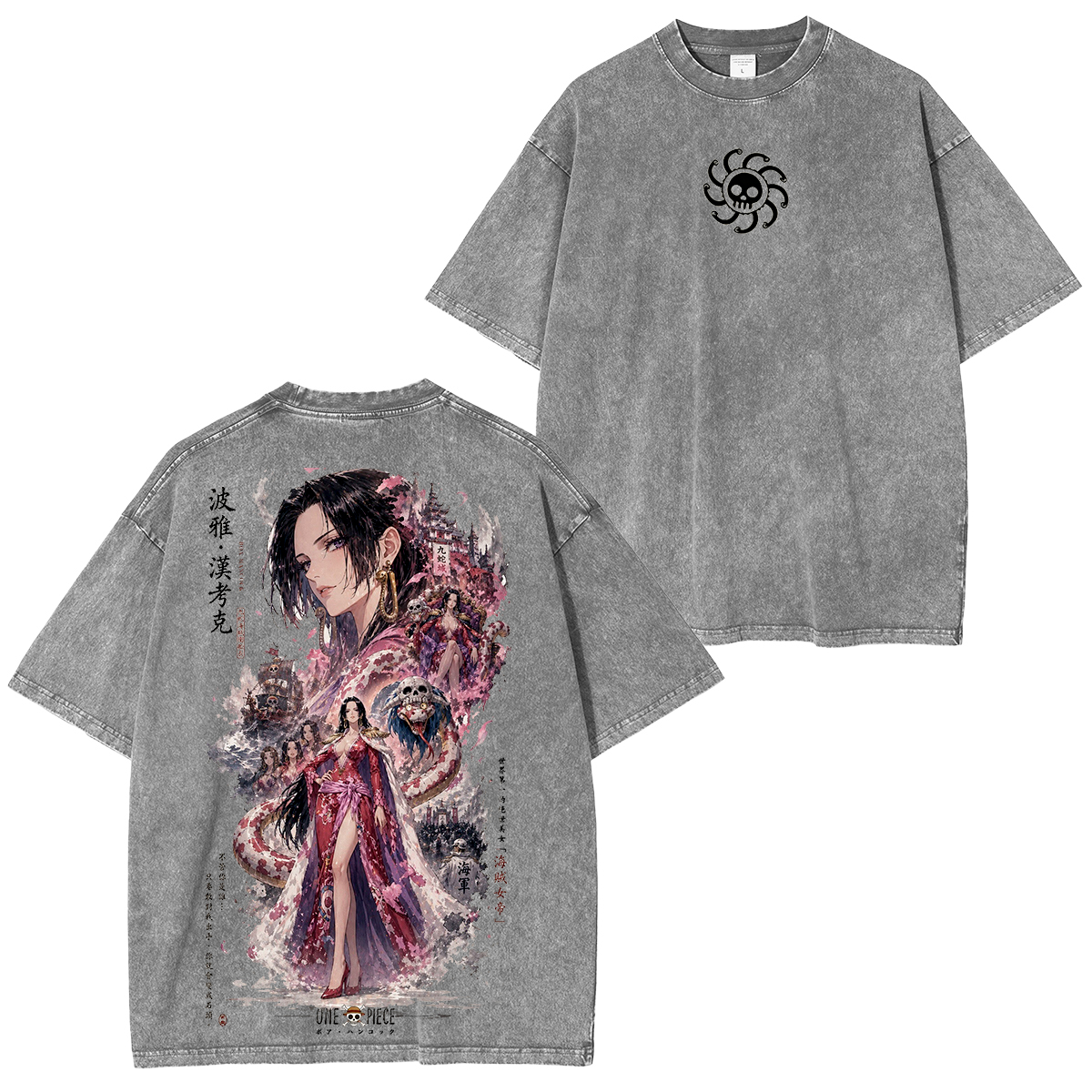 ONE PIECE ：Boa Hancock Print T-Shirt