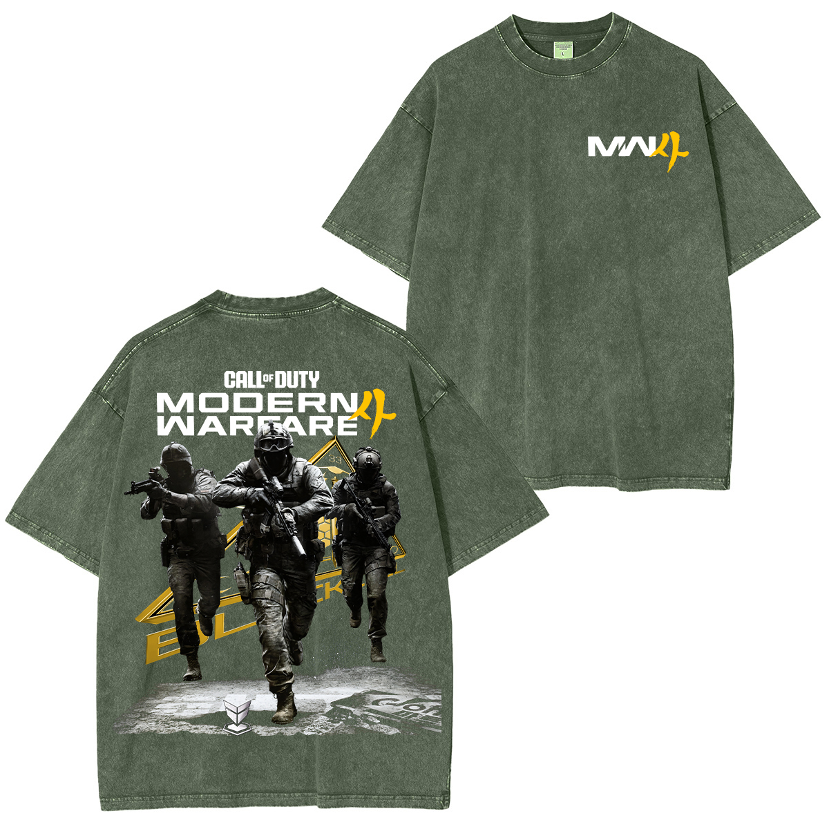 Call of Duty Modern Warfare 4 Unisex Washed T-Shirt