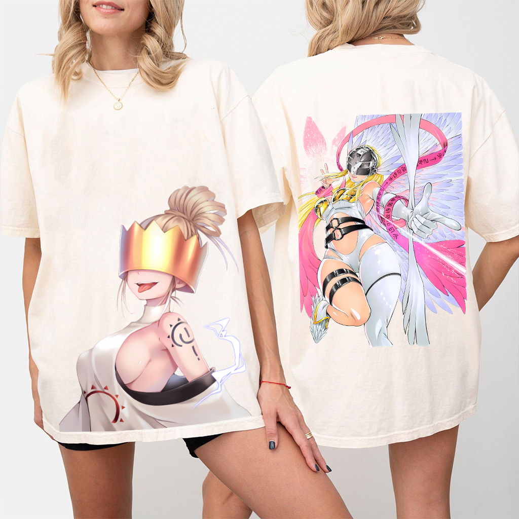Haumea x Angewomon Wash T-shirt/Crewneck/Hoodie