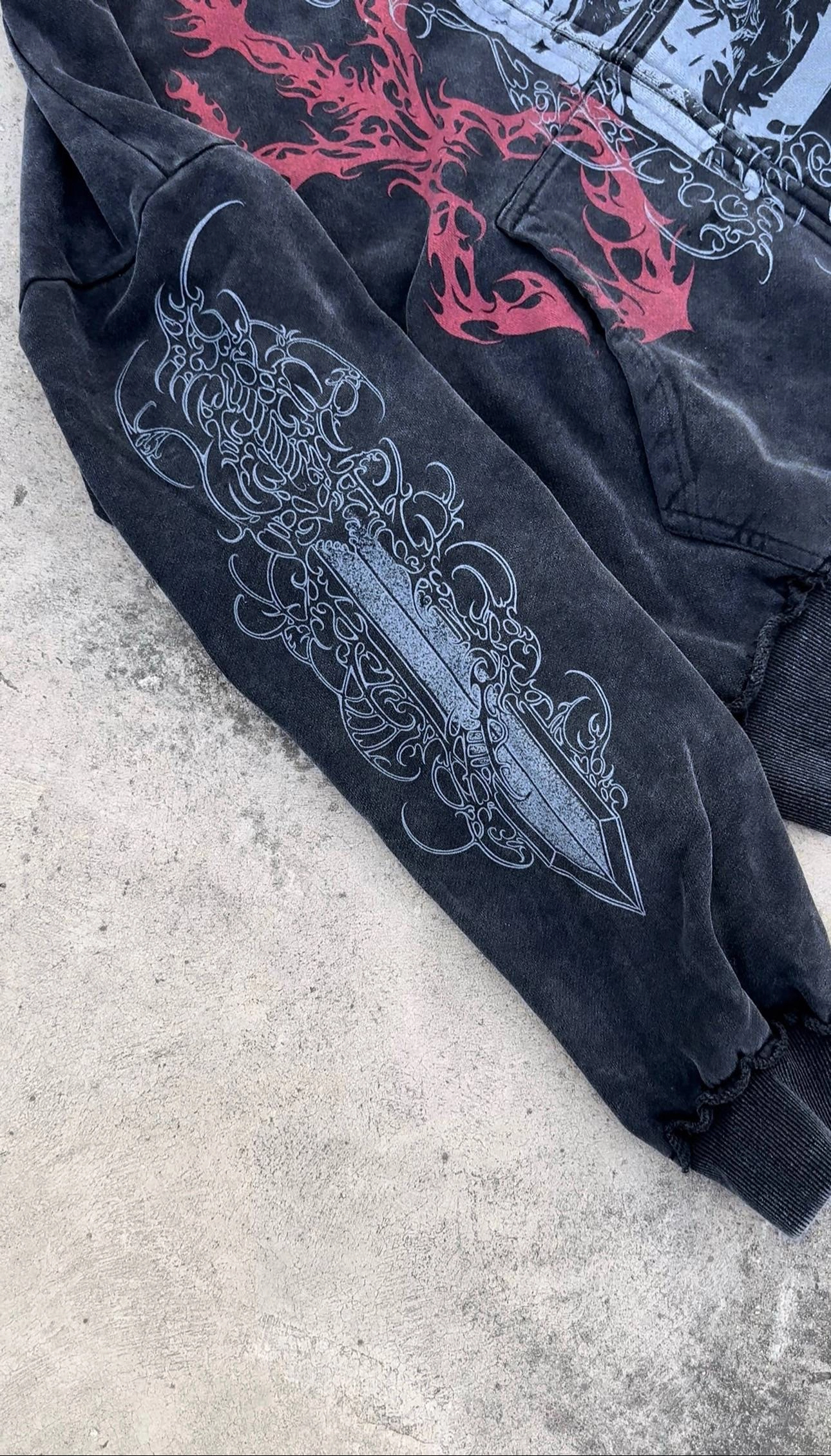 BERSERK Oversized Crewneck/Hoodie/ZIP UP