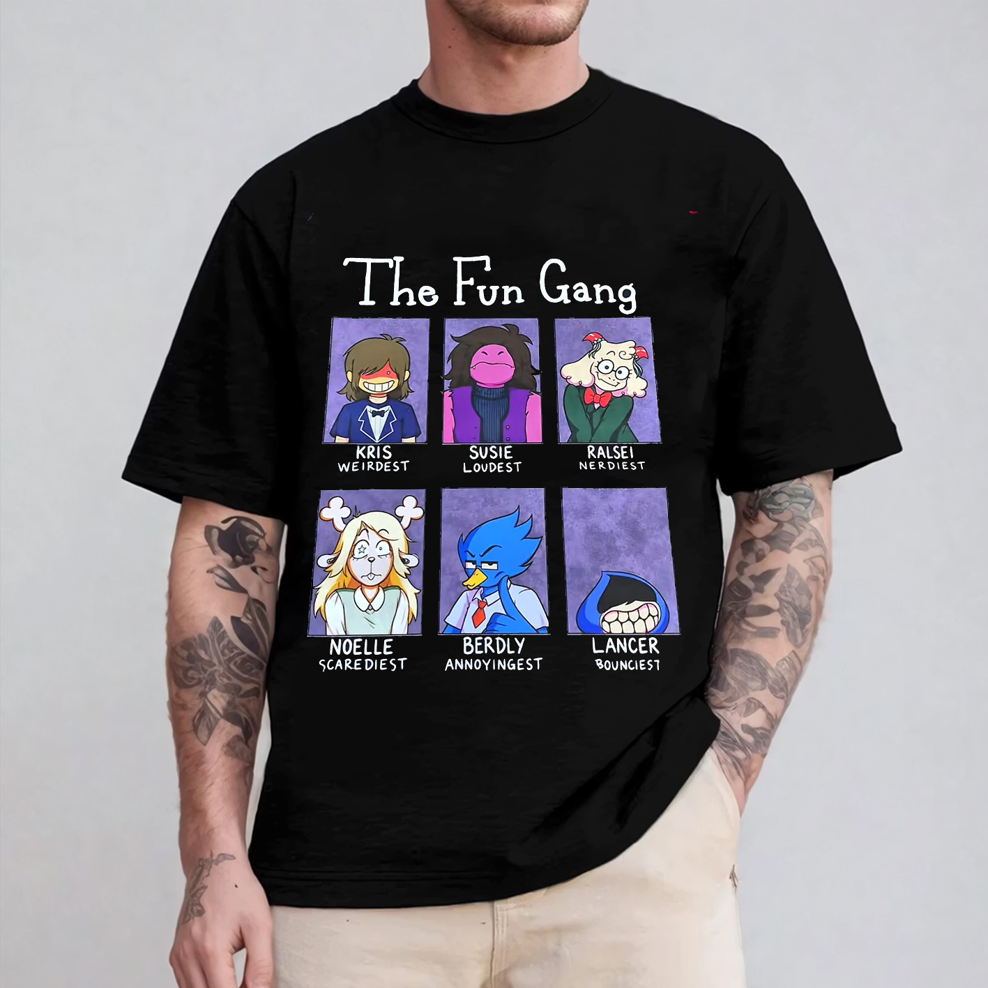 The gangs yearbook Deltarune Unisex T-shirt/Crewneck/Hoodie