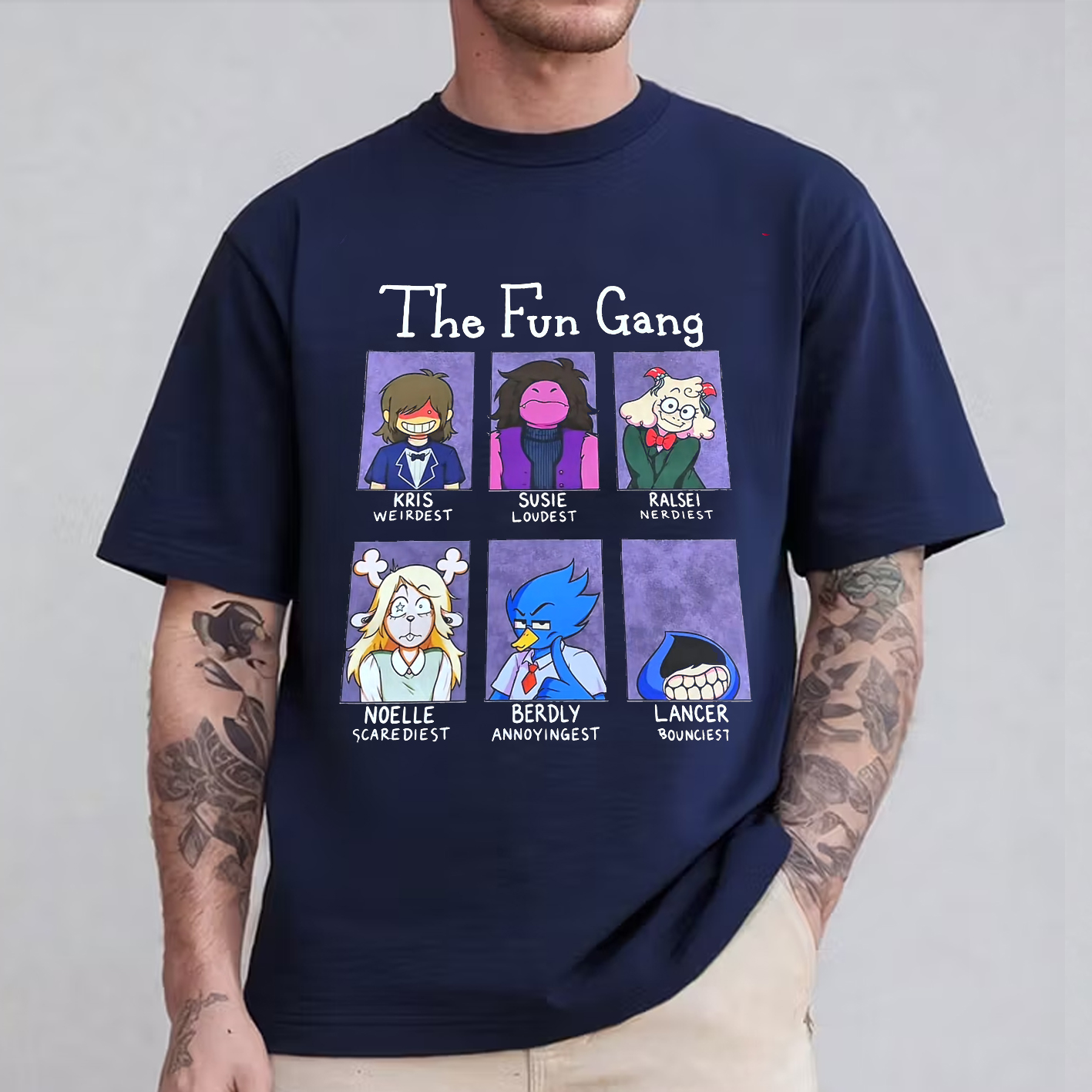 The gangs yearbook Deltarune Unisex T-shirt/Crewneck/Hoodie