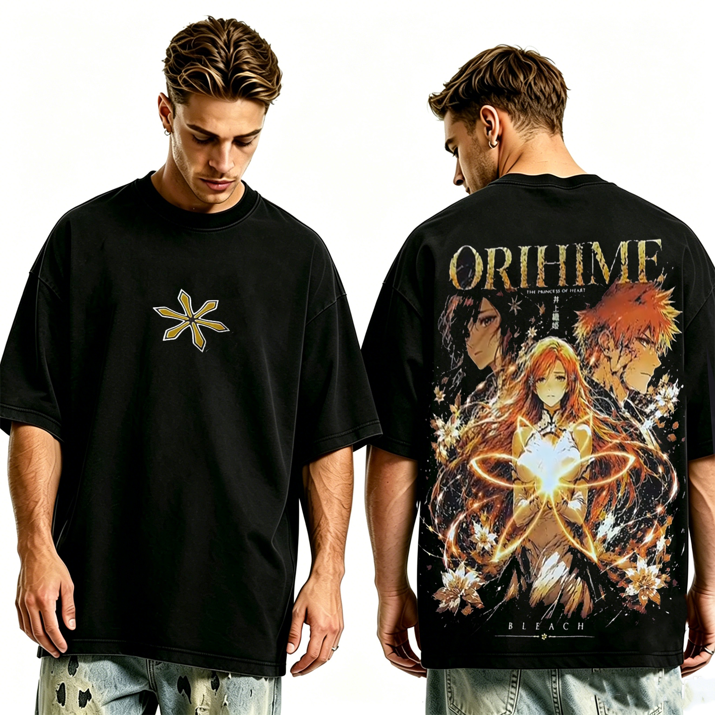 Orihime Bleach Washed T-shirt/Crewneck/Hoodie