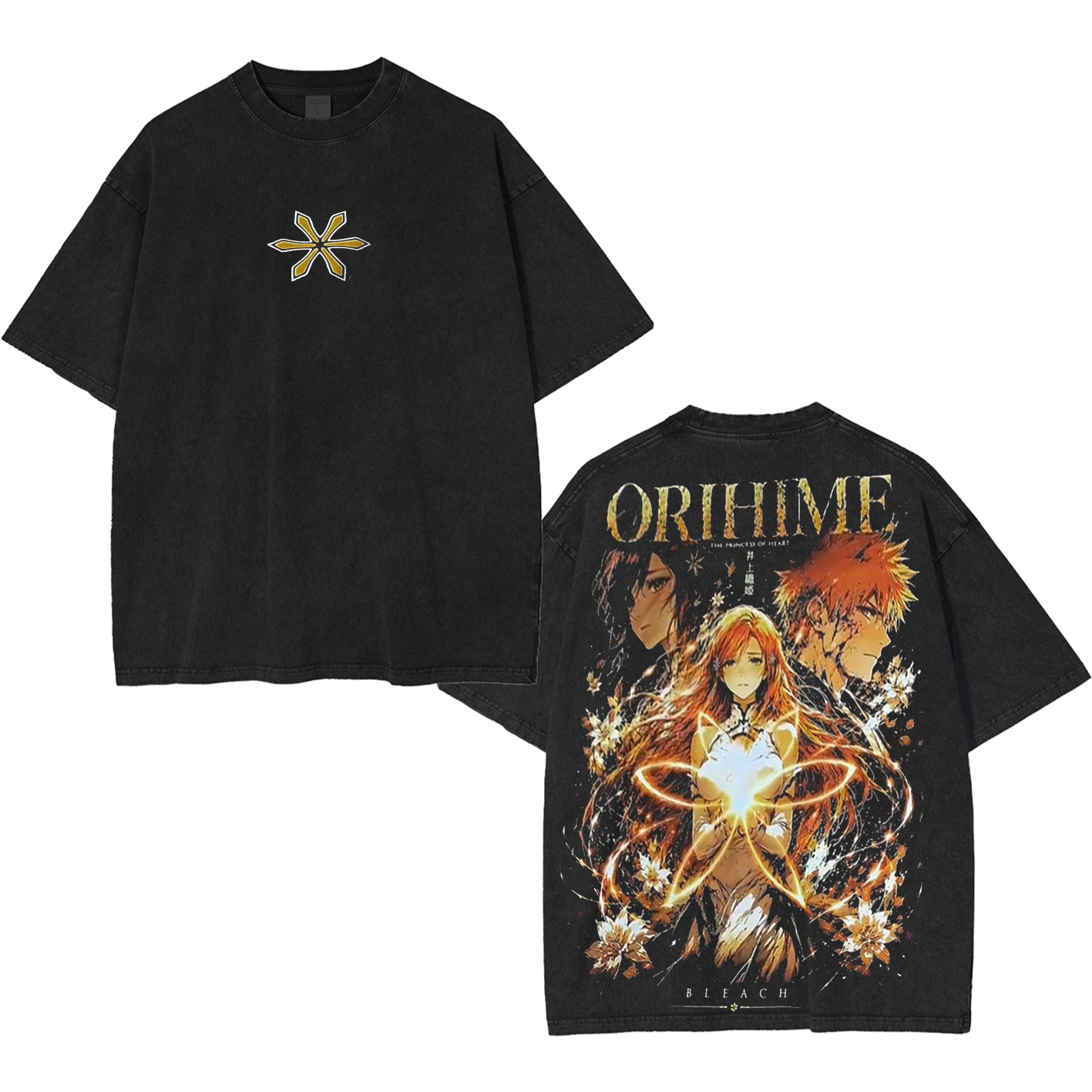 Orihime Bleach Washed T-shirt/Crewneck/Hoodie