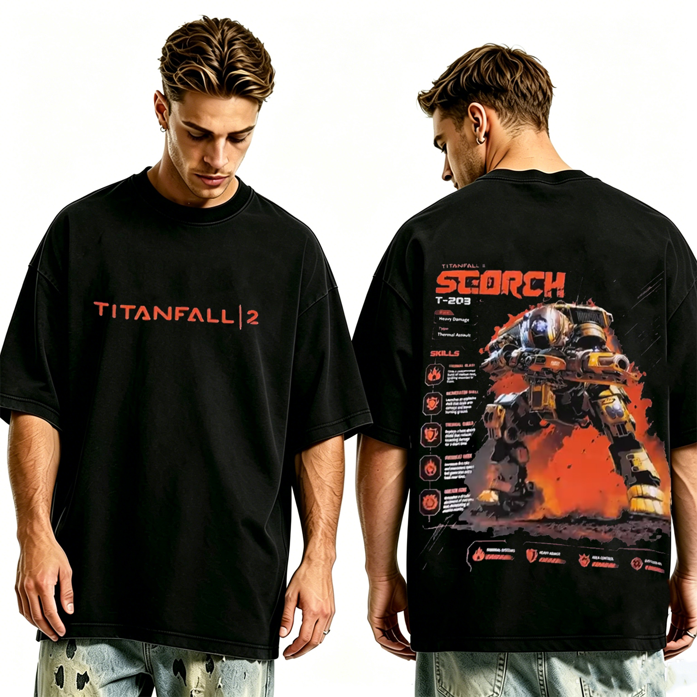Titanfall 2 Washed T-shirt/Crewneck/Hoodie