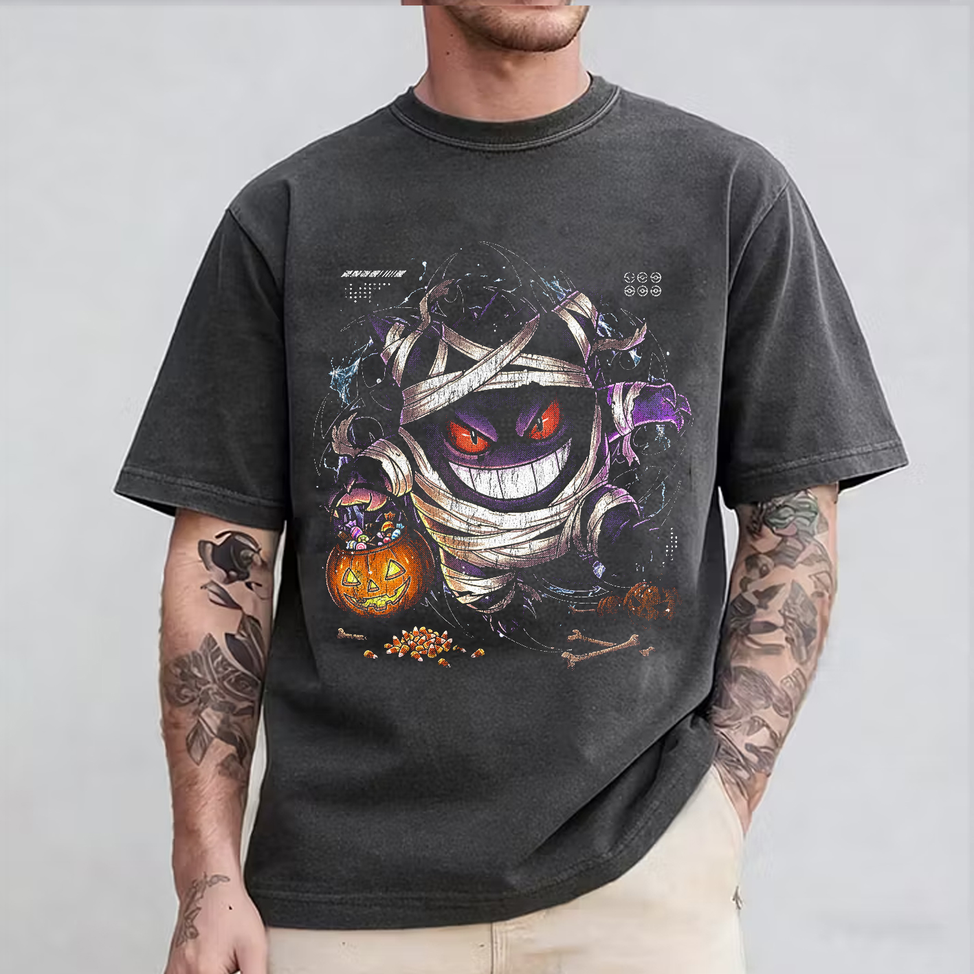 Gengar Halloween Oversized T-shirt/Crewneck/Hoodie