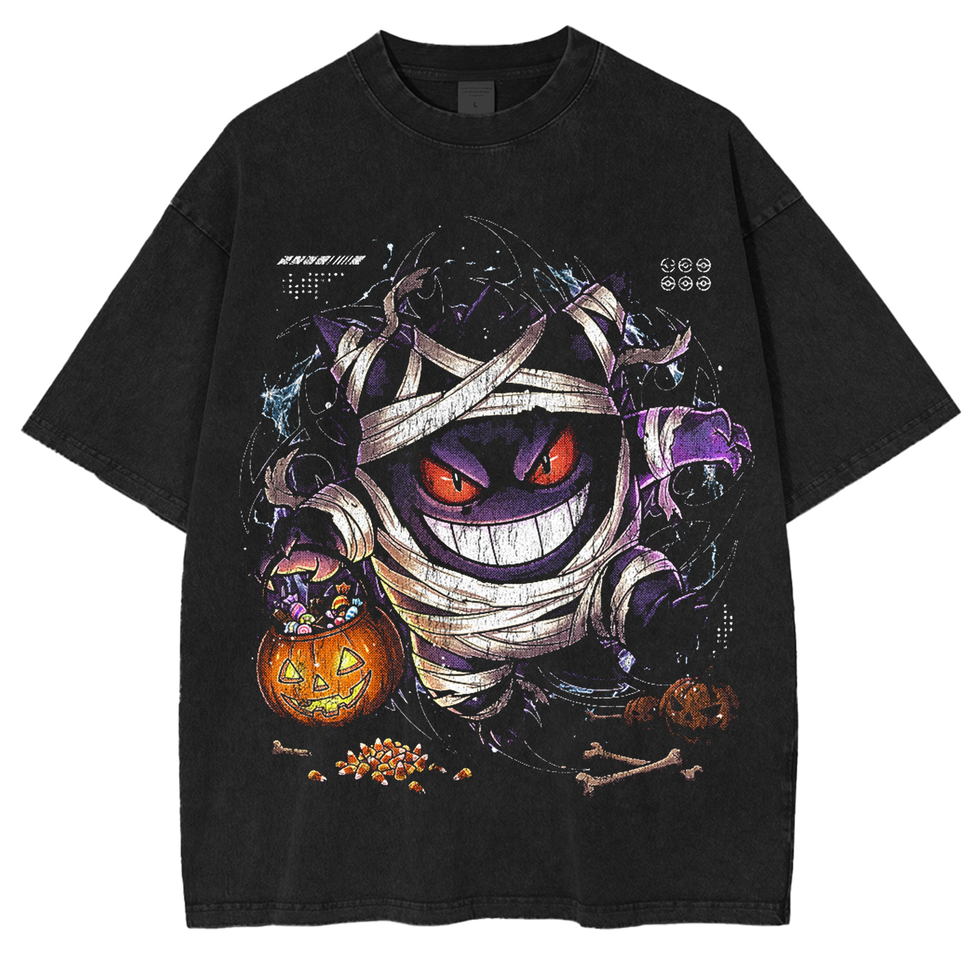 Gengar Halloween Oversized T-shirt/Crewneck/Hoodie