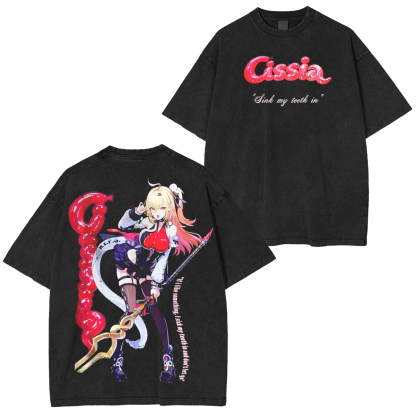 Cissia Zenless Zone Zero  Unisex Washed T-Shirt