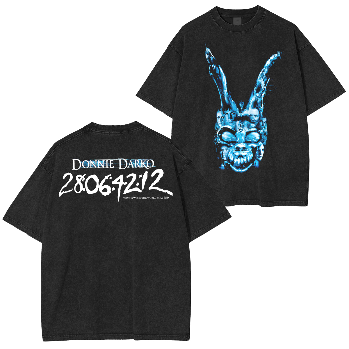 Donnie Darko Movie Unisex Washed T-Shirt