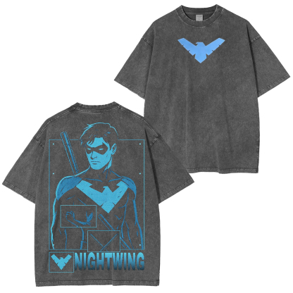 Nightwing Unisex Washed T-Shirt