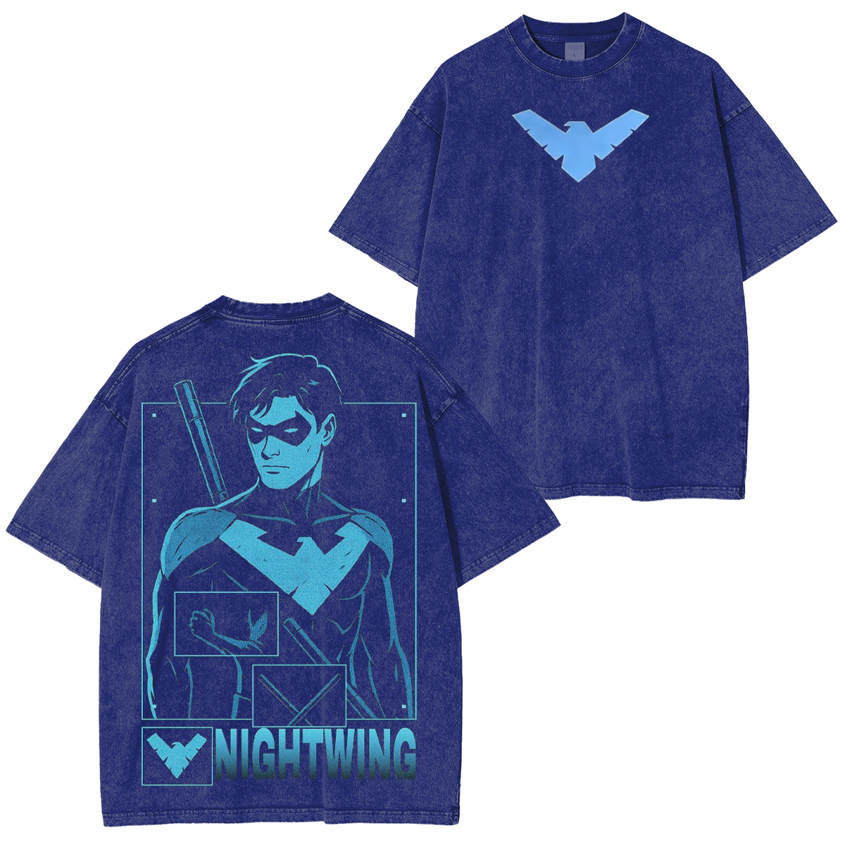 Nightwing Unisex Washed T-Shirt