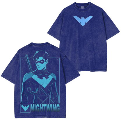 Nightwing Unisex Washed T-Shirt