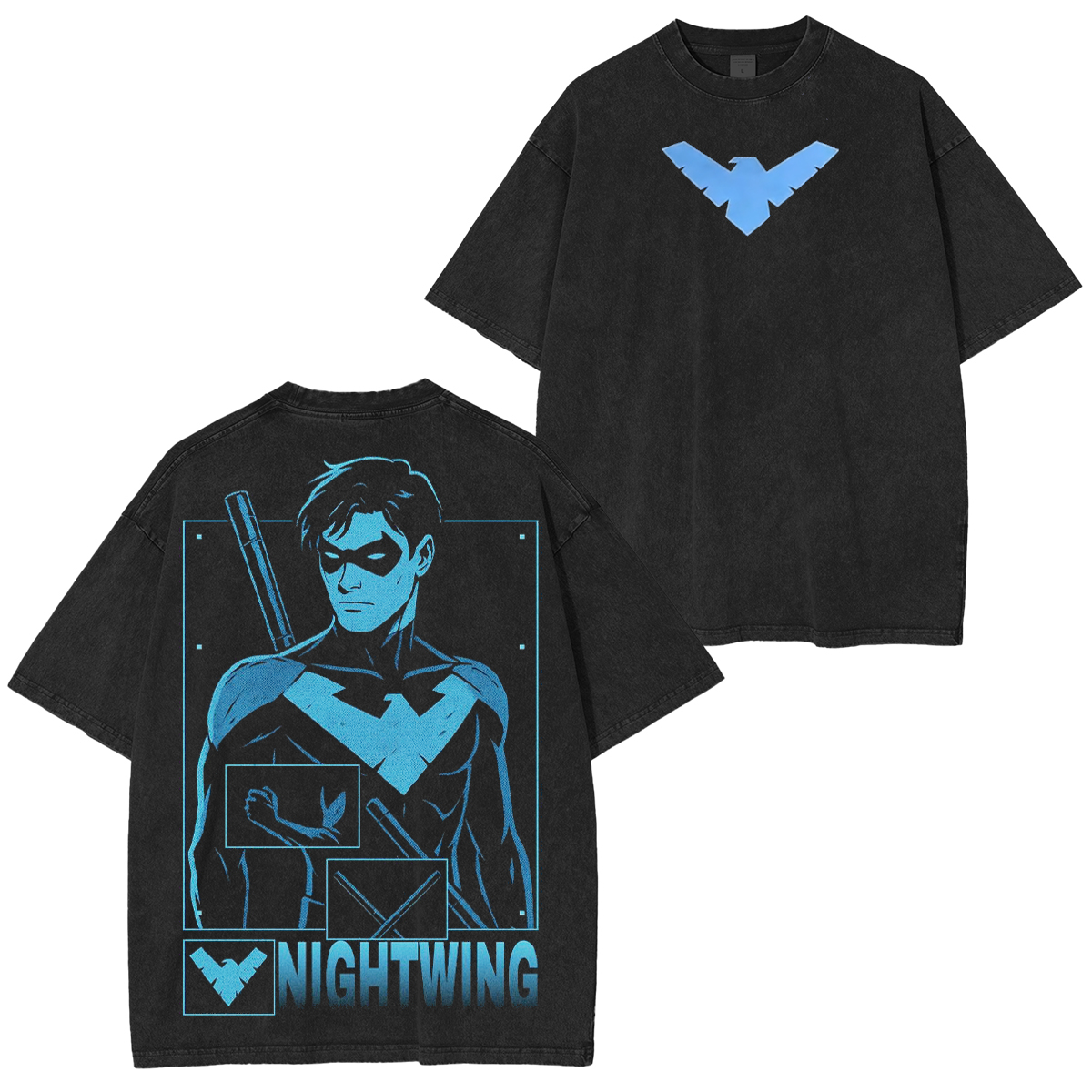 Nightwing Unisex Washed T-Shirt