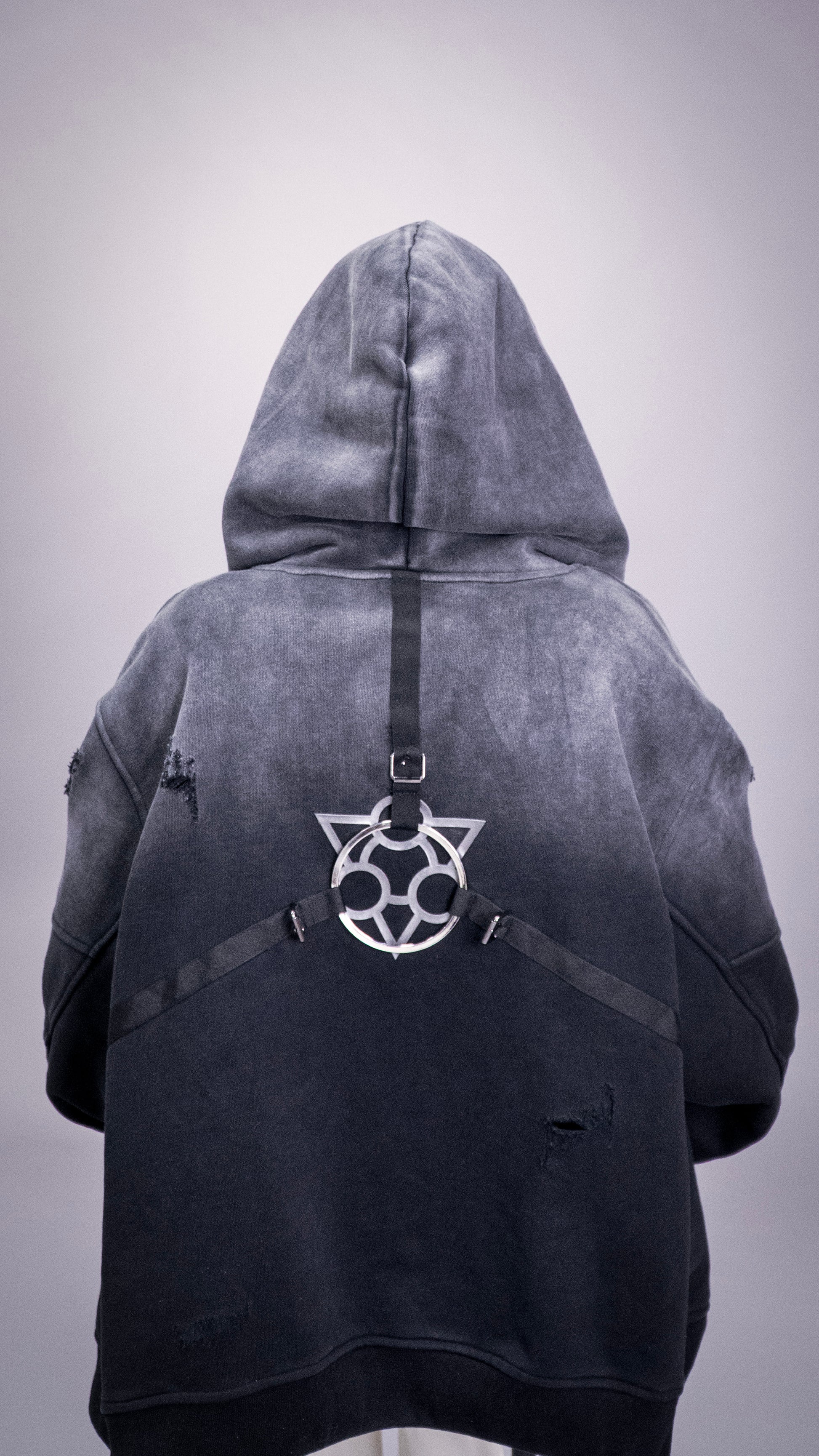 Watchman Series Unisex Washed Zip Up Hoodie